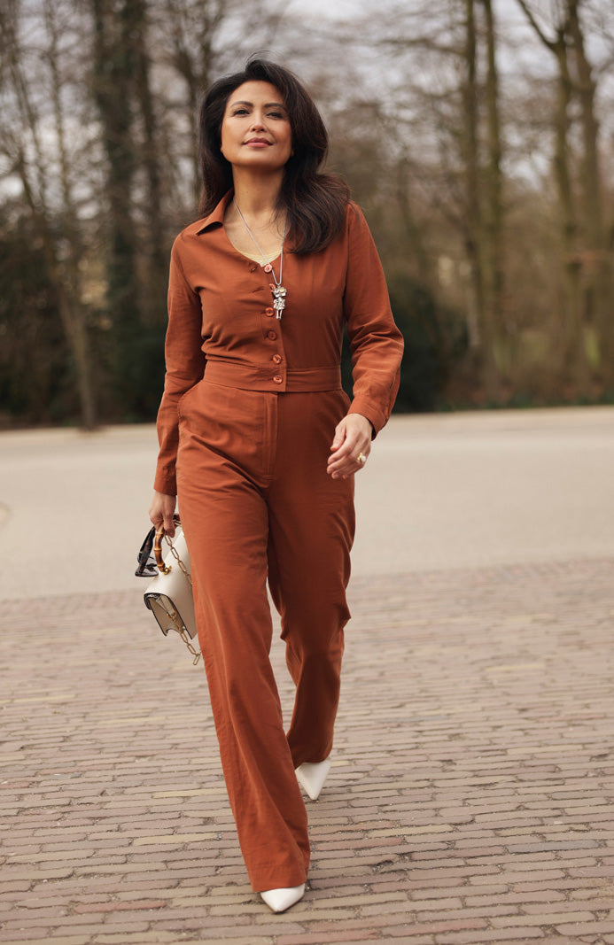 Sippr-suit Belisse Copper Brown