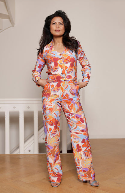 Sippr-suit Sunset Bloom Multicolour